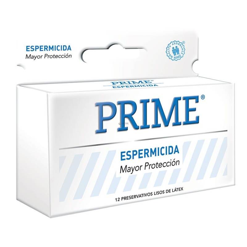 Preservativo Prime Espermicida (Blanco)