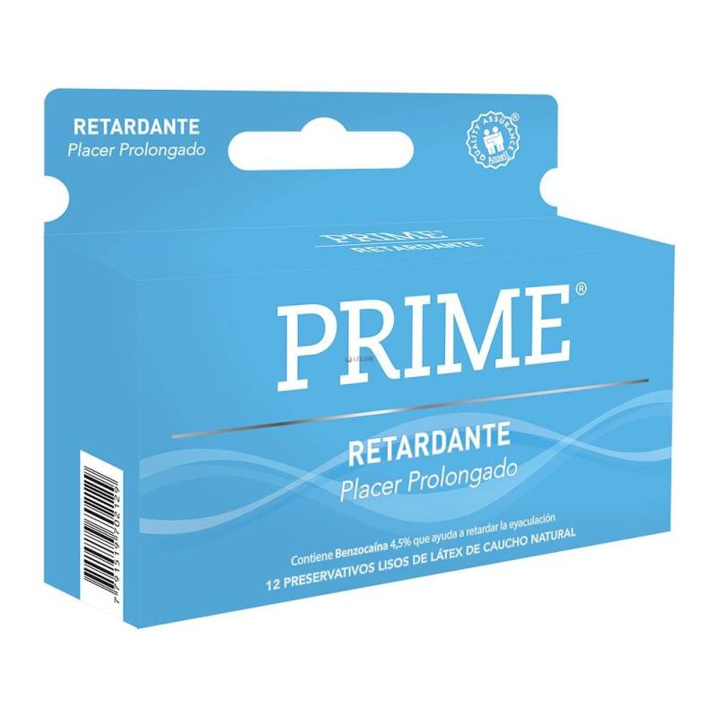 Preservativo Prime Retardante (Gris Oscuro)