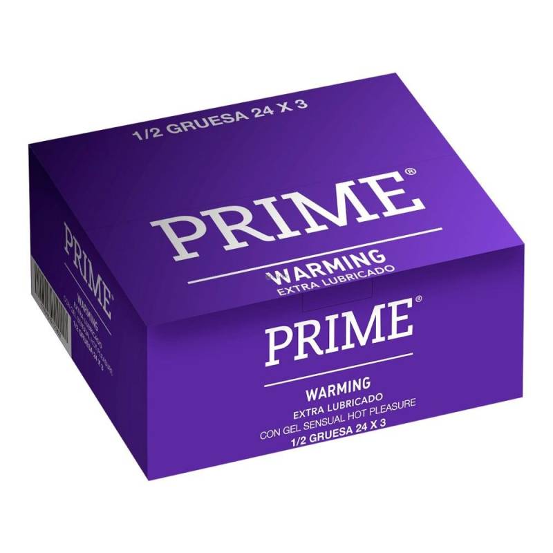 Preservativo Prime Warming (Violeta)