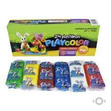 Plastilina Play Color Marron 17Gr (25) X Unid