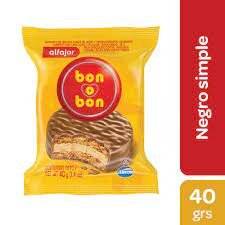 Alfaj. Bon O Bon Negro 40Gr
