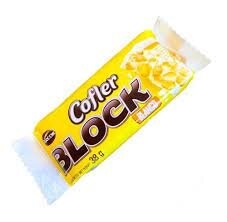 Choco Cofler Block Blanco 38 Gr X U.