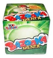 Chicle  Bazooka Menta X  480 Gr