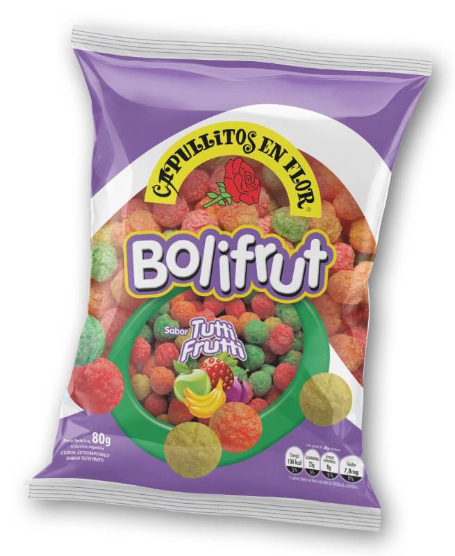 Bolifrut Tutti Cap En Flor 80Gr (24) X Unid