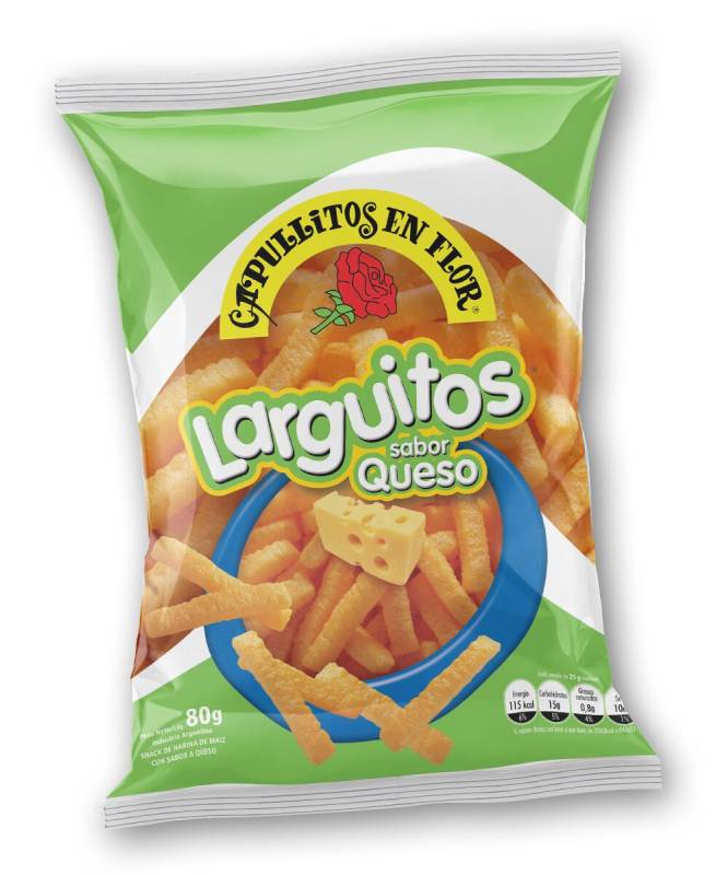 Larguitos De Queso Cap En Flor 80Gr (24) X Unid