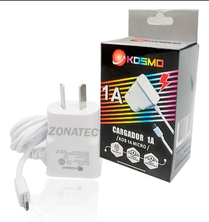 Cargador Kosmo 1A Carga Rápida/V8