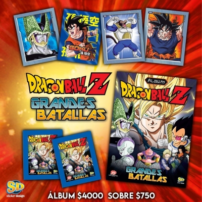 Album Dragon Ball Z Grandes Batallas