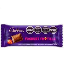 Choco Cadbury Yoghurt Frutilla 82Gr