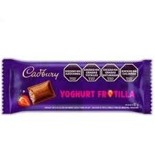 Choco Cadbury Yoghurt Frutilla 82Gr