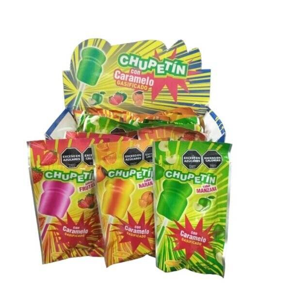 Chupetin Caramelo Gasificado (24) X Unid.