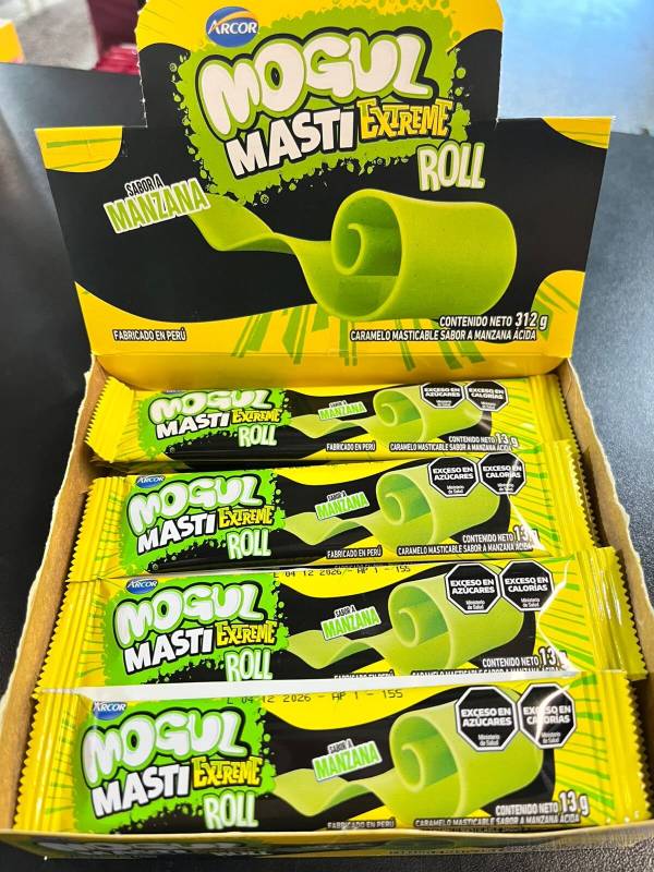 Mogul Masti Extreme Roll Manzana 13Gr (24) X Unid