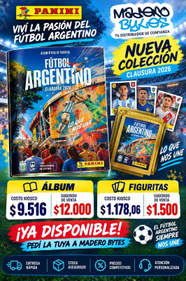 Album Futbol Argentino 2026