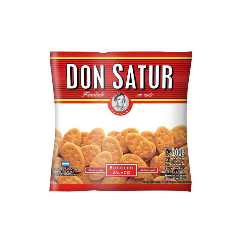 Bizcocho Satur Salado 200 Gr