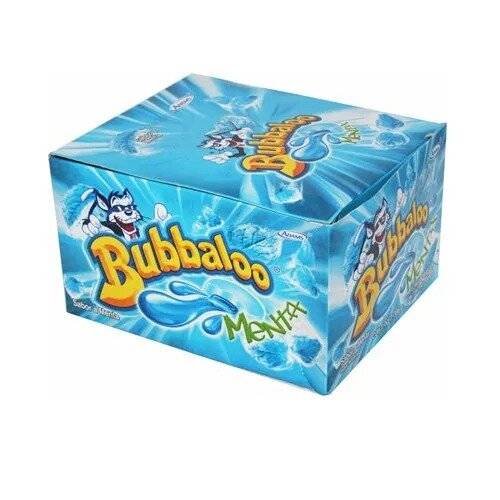Chicles Bubbaloo Menta 60 Unid