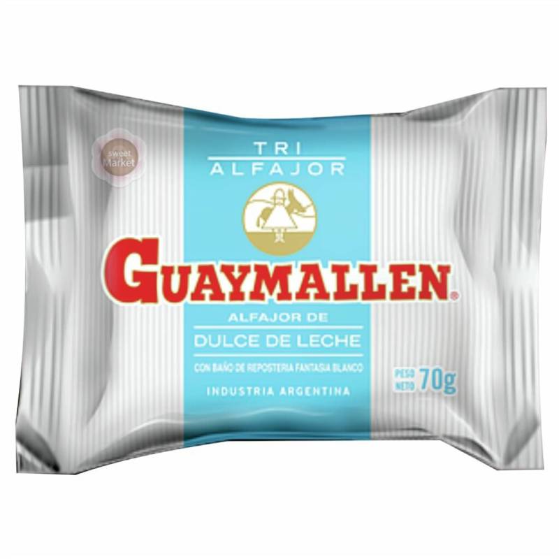 Alfaj. Guaymallen Triple Blanco (24) Por Unidad