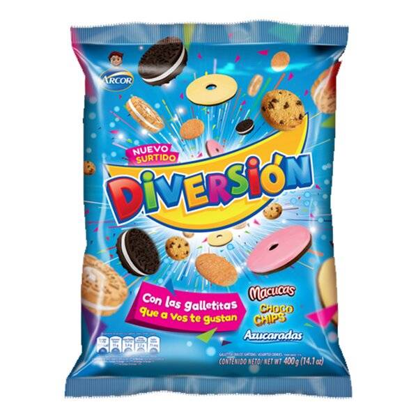 Galletitas Diversion 400Gr