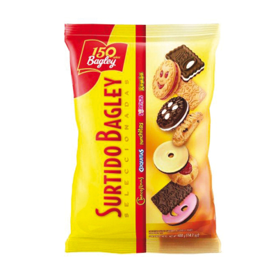 Galletitas Surtido Bagley 400Gr