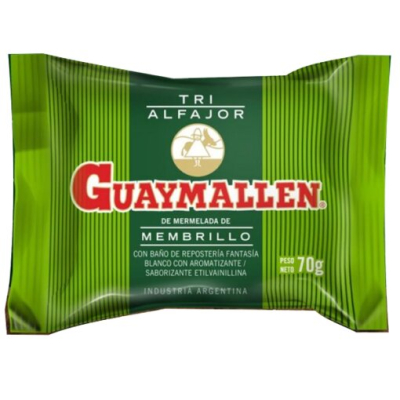 Alfaj. Guaymallen Triple Fruta (24) Por Unidad