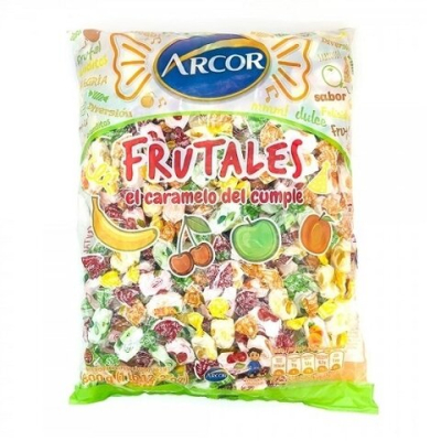 Caramelo Masticable Frutas Arcor 800Gr