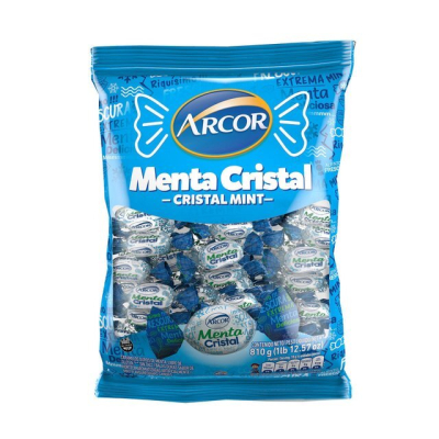 Caramelo Menta Cristal Arcor 810Gr