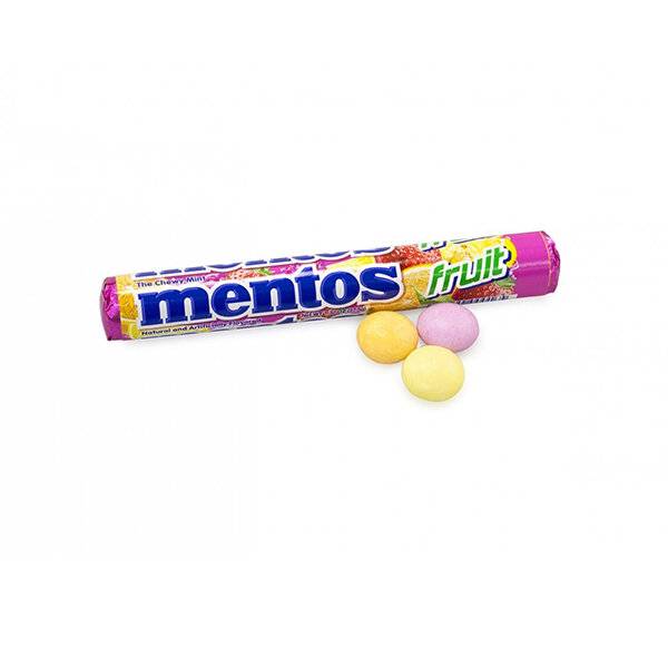 Mentos Fruta Fruit (12) X Unid