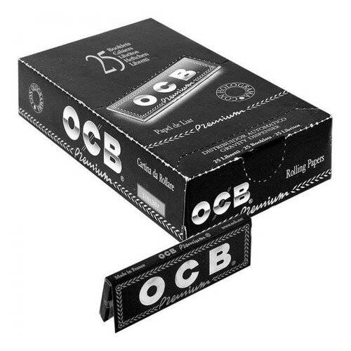 Papel Ocb Negro (25) X Unidad
