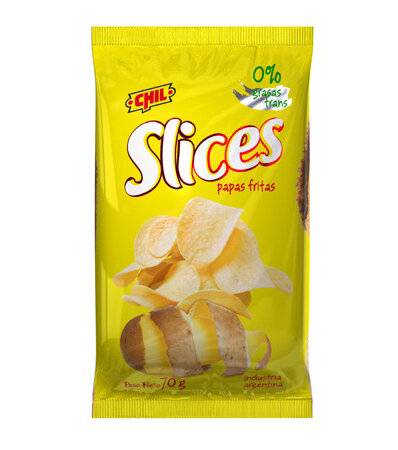 Papas Slices Original 70 Gr
